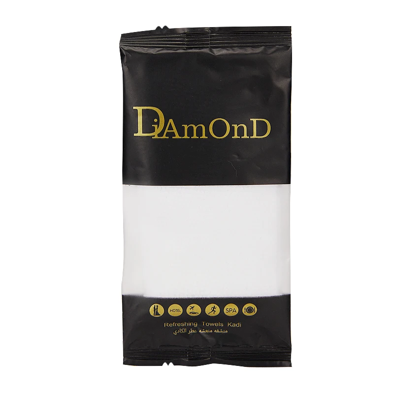 Роскошные освежающие влажные полотенца для ресторана и авиакомпании