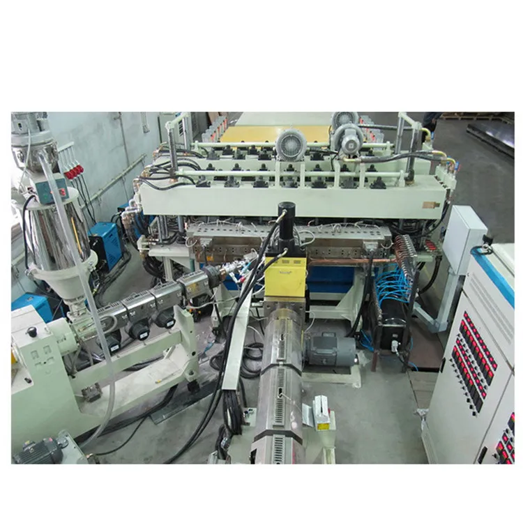 China supply cheap price polycarbonate corrugated roof roofing sheet making machine