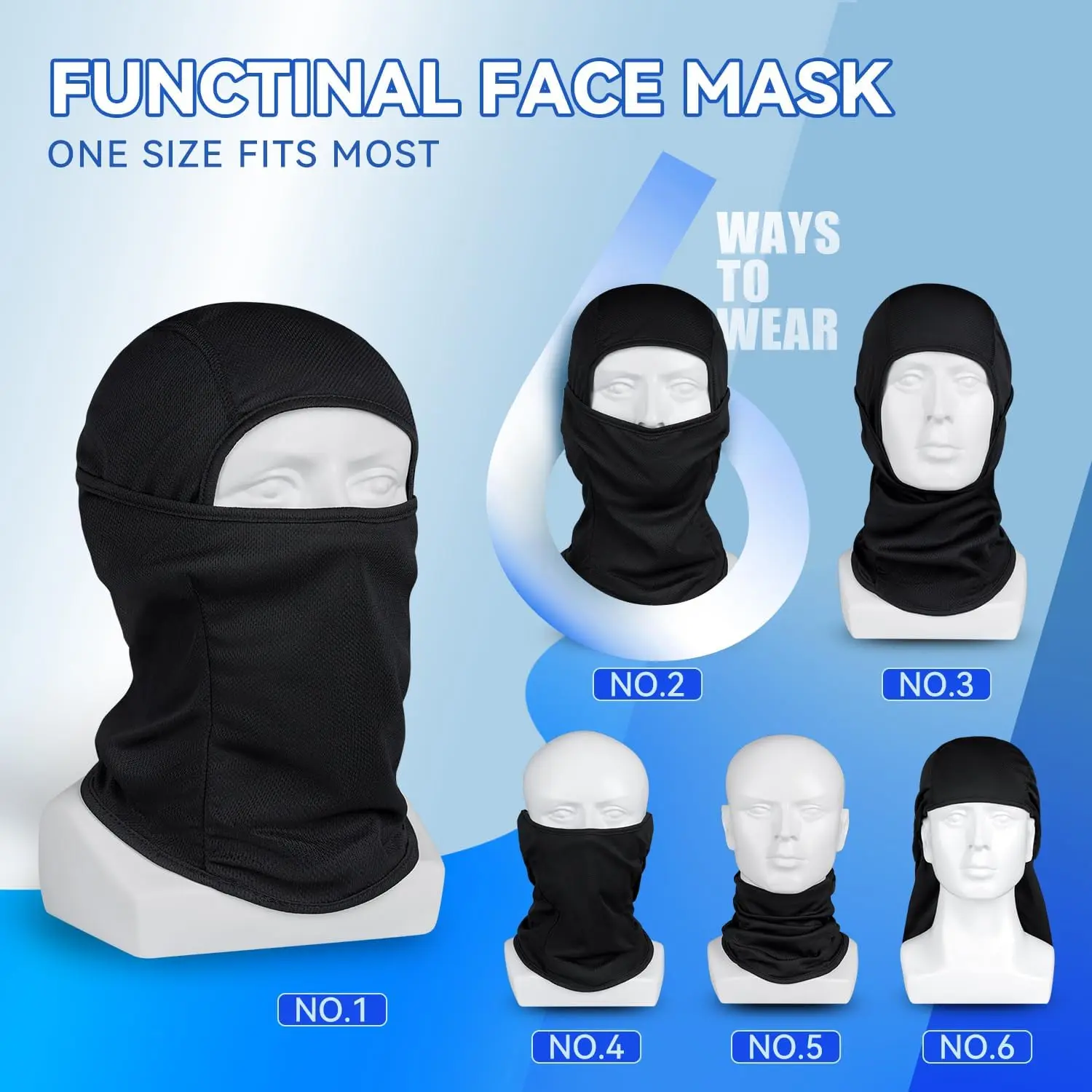JX Heavyweight full face ski mask balaclava motocicleta fashion balaclava sports product face cover mask