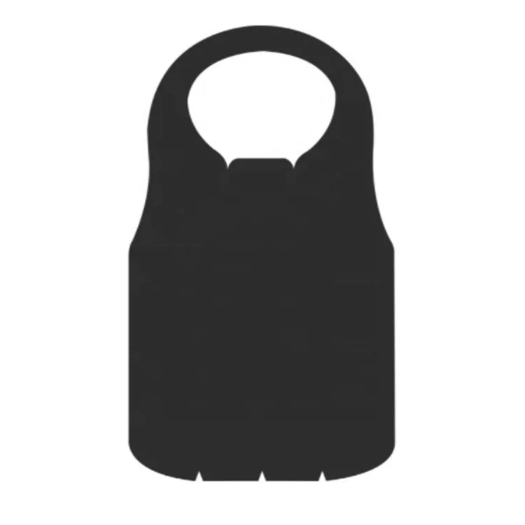 Customize Cooking Apron Embroidery and Printed Logo for Promotion Non Woven Apron