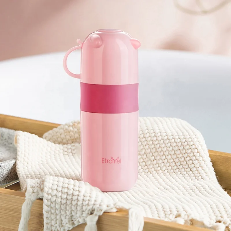 Hot Sale lightweight travel shampoo bottle bathroom accessories mouth cup travel kit for kids