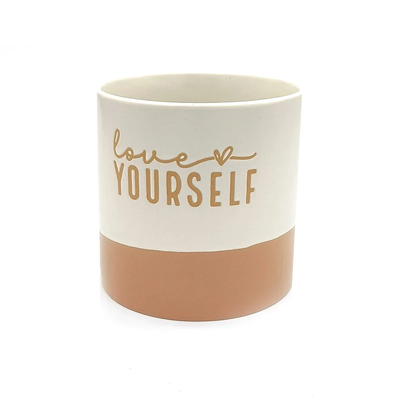 OEM Homeware kitchen set ceramic custom logo gift stackable tea sugar coffee ceramic storage canister with wooden lid