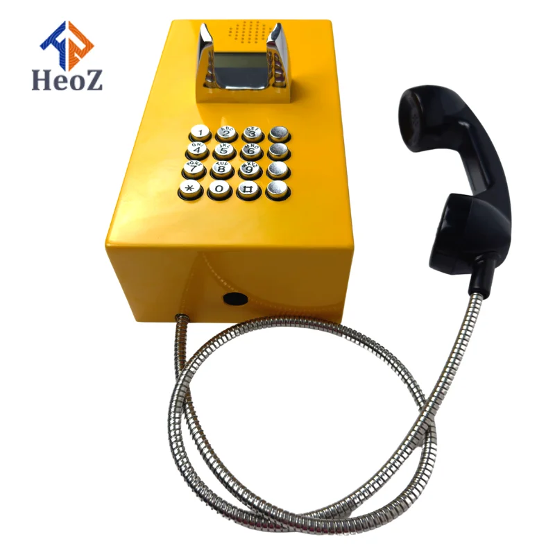 Cost Save Public Telephone Prison For Phone Hospital Phone VoIP With LCD Display