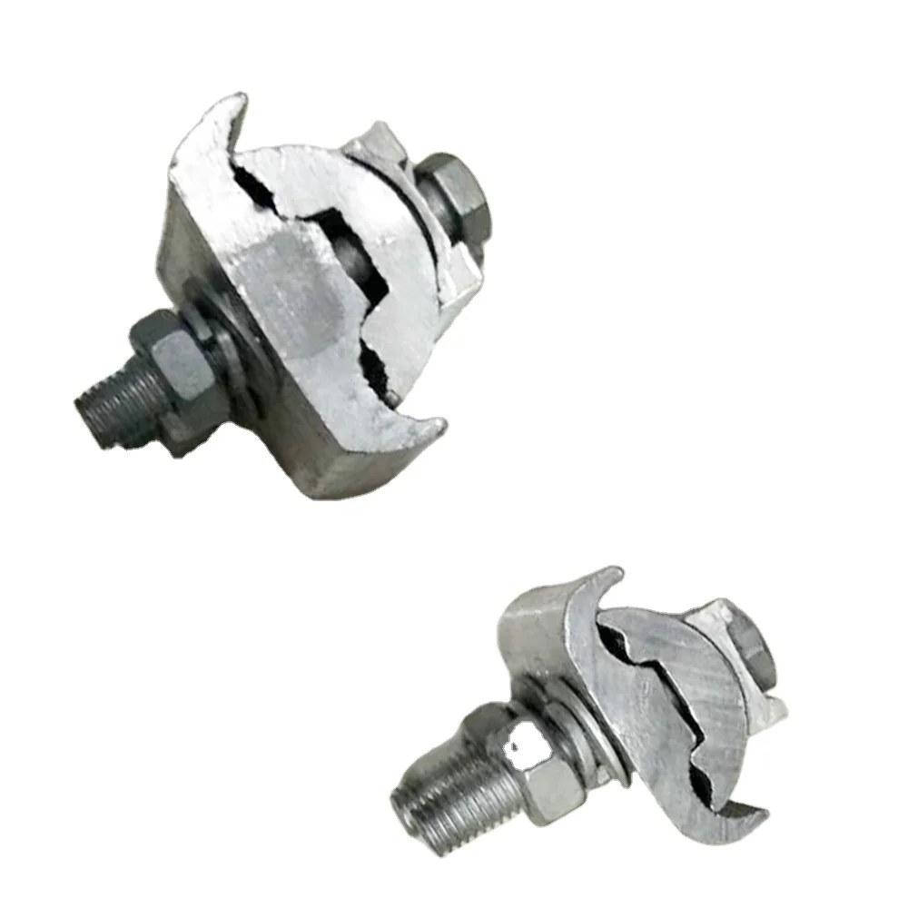 Wholesale aluminium heterotypic parallel groove PG clamp