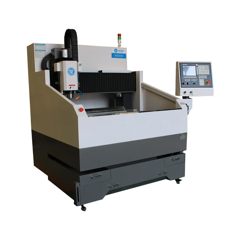 Металлический фрезерный станок с ЧПУ ND6090 Brail