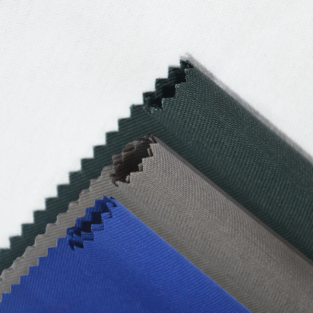 Wholesale 75% Cotton 25% Polyester Carbon Workwear Ripstop Fabric Cotton Polyester Fabric
