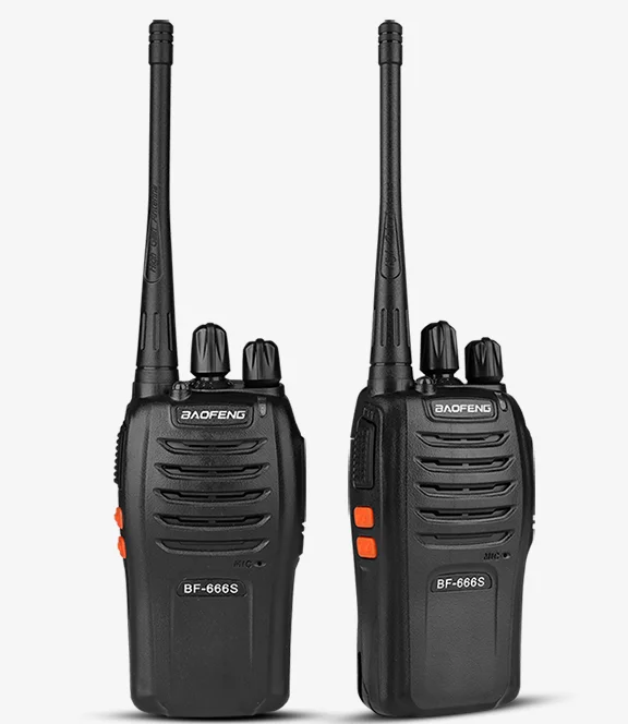  Портативная рация Baofeng Bf 666s UHF 400-470 МГц 5 Вт 16CH
