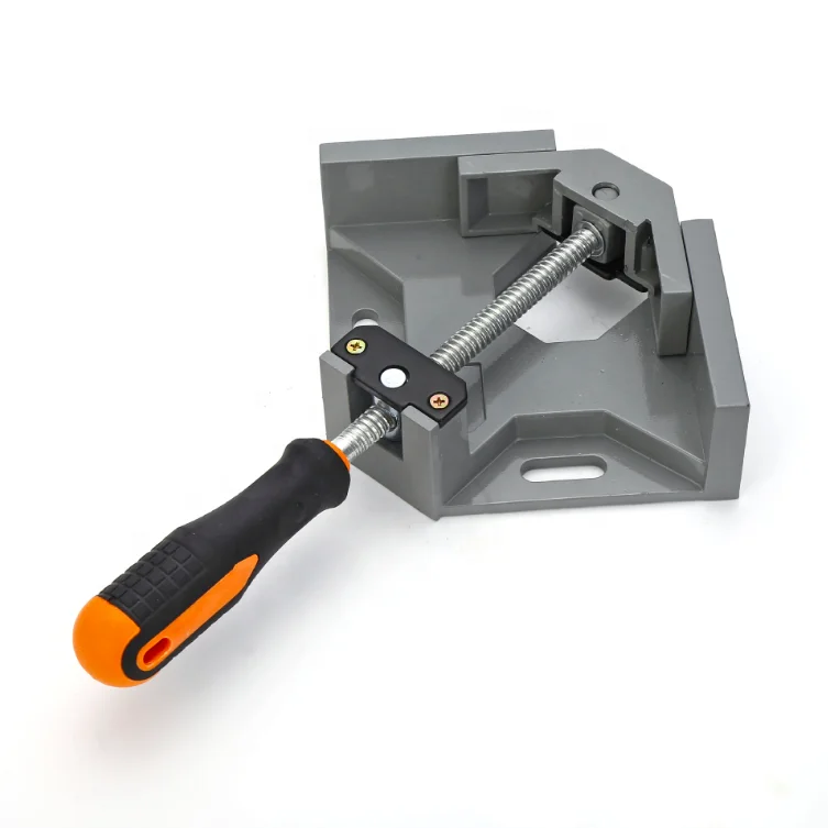 Алюминиевый деревянный зажим с одной ручкой под прямым углом 90 градусов сверхмощные инструменты для деревообработки