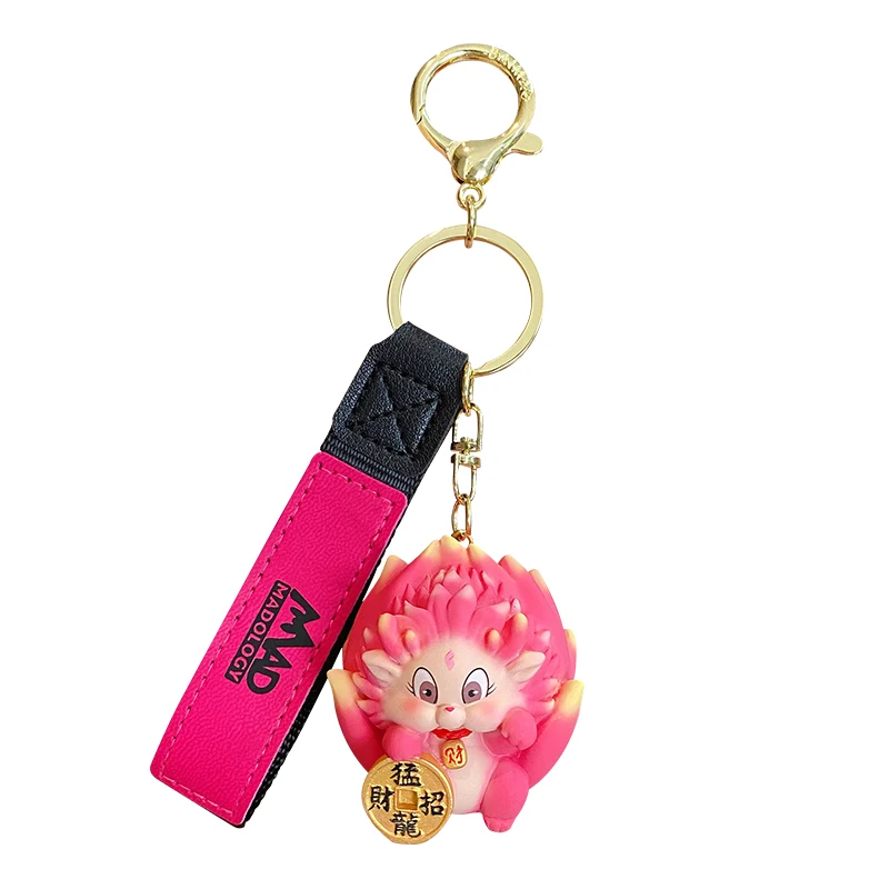 Baimao, высококачественный брелок для ключей с мультяшным принтом