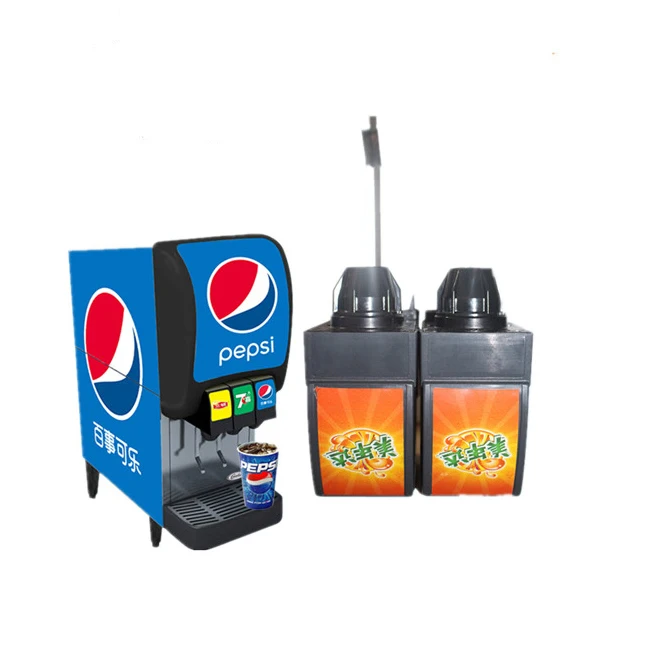 Drink dispenser valve for soda fountain dispenser machine