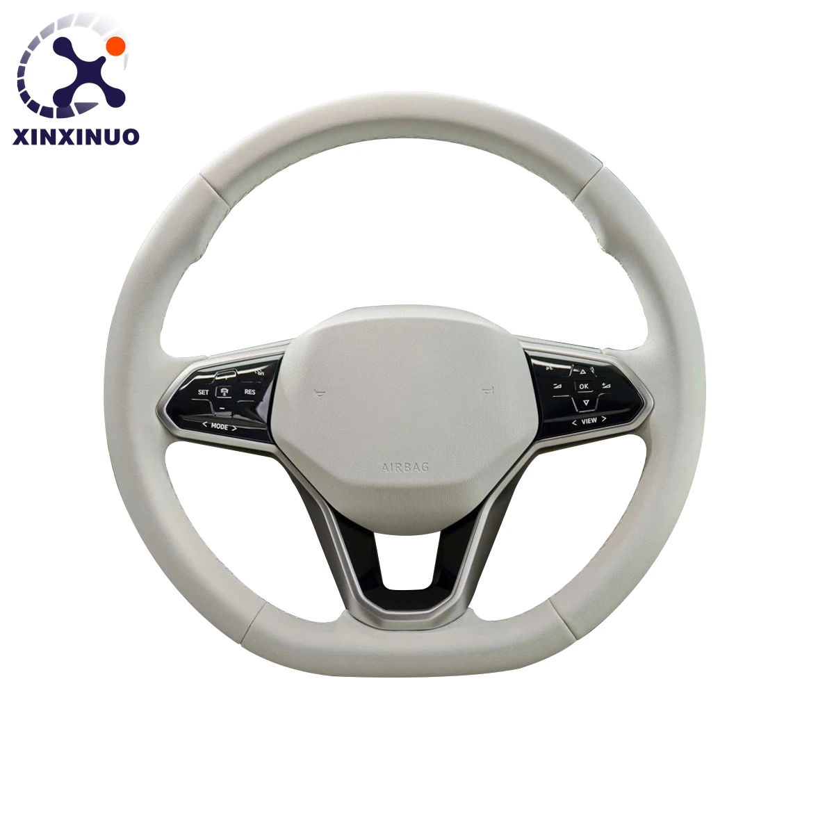 Factory Price Durable Upgrade New Genuine Leather Steering Wheel For Volkswagen MK7 MK6 Golf7 Polo CC Jetta Tiguan GTI R