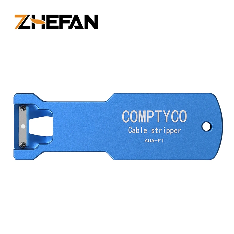 ZHEFAN Fiber Tools Longitudinal Cutting Cable Sheath Stripper 8.5mm 10.4mm 14mm Optical Cable Stripper