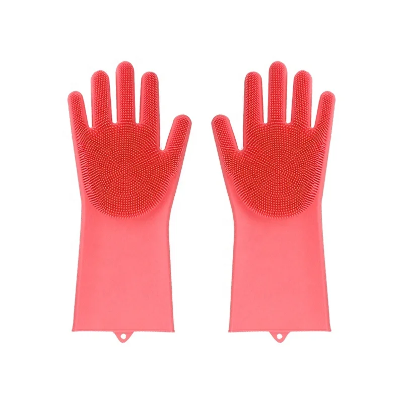 High Quality Eco-Friendly Waterproof  Heat Resistant Silicone Glove For Home