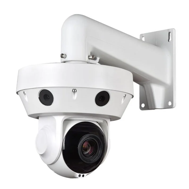 JIND Интеллектуальный анализ HD IP панорамный AI микрофон обнаружения человека оповещение отслеживание PT зум Камера видеонаблюдения оборудование