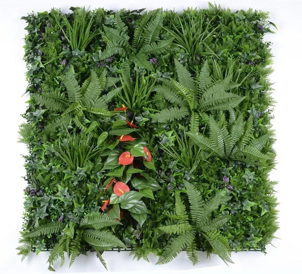 100*100cm Hot Sale High Quality Artificial Green Lawn Plant Wall