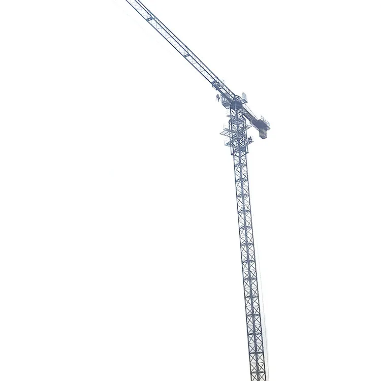 Manufacturer Construction Site Workshop Bridge Construction Flat Top Tower Crane