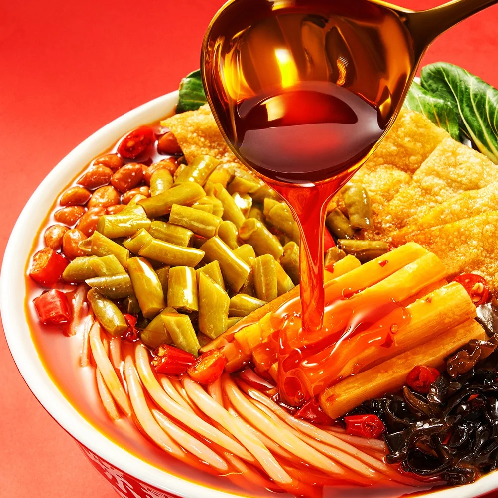 Factory Direct Sales Liuzhou Luo Si Fen 330g Bag Package Instant Rice Noodles Original Flavor River Snails Rice Noodle
