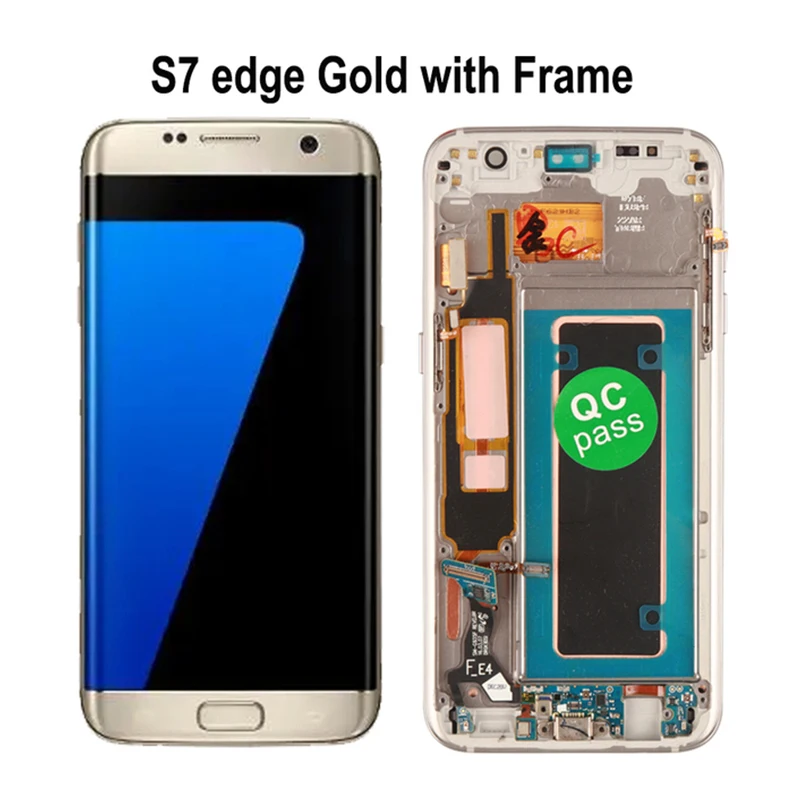  ЖК-дисплей s7 edge для Samsung Galaxy S7