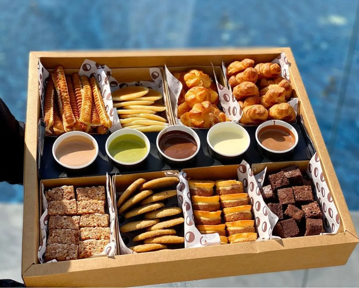 Custom Printed Personalised Takeaway Box Paper Lunch Box Kraft Paper Food Box For Packiging