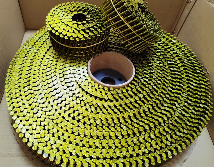 High Quality Machine Grade Big Roll Jumbo Screw Coil Nails