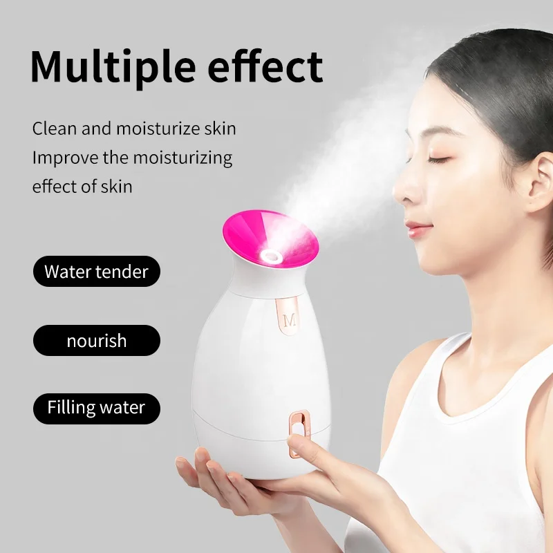 Hot and cold spray face spa equipment deep cleansing facial steamer