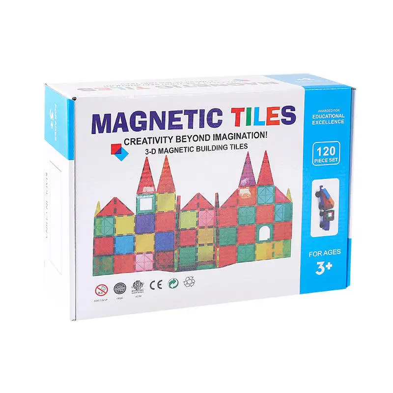 YSR Magnetic bricks Early childhood education 3D magnetic building bricks Educational magnetic building bricks