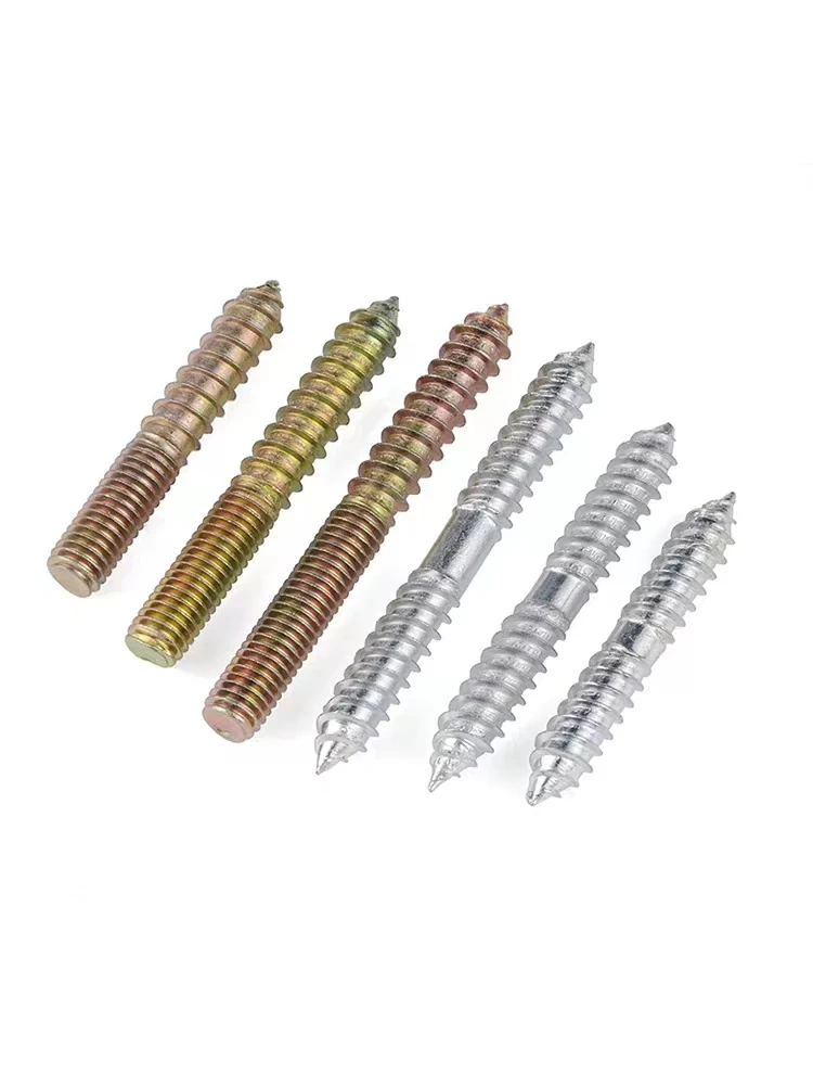 Hot selling Conor zinc double head dental wood screws M4 M6 M8 M10 stainless steel Self tapping furniture screws