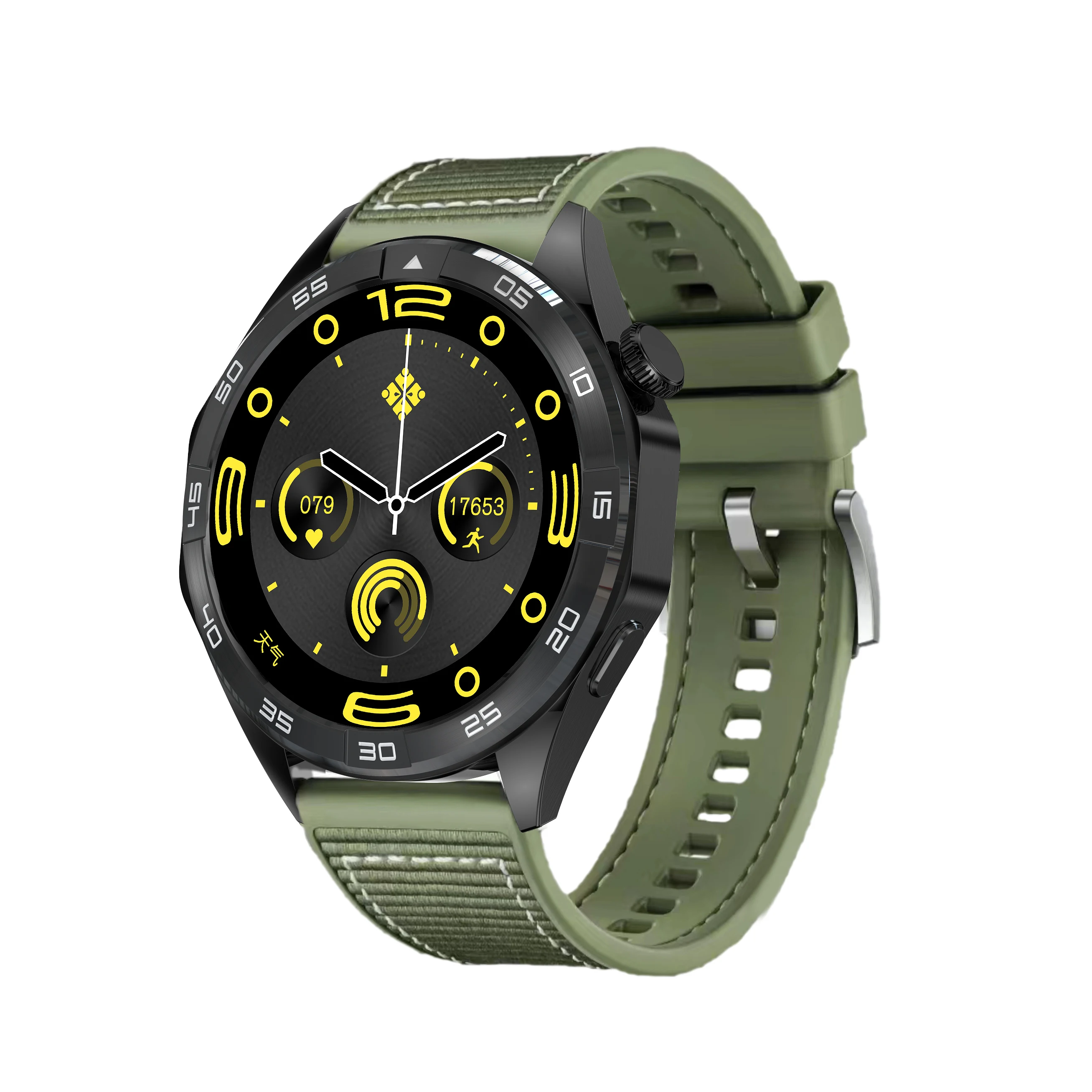 1.55 inch Dual BT Chip Call Blood Pressure Blood Oxygen Heart Rate EX105 Smart Bracelet Loud Speaker BT Music Call Smart Watch