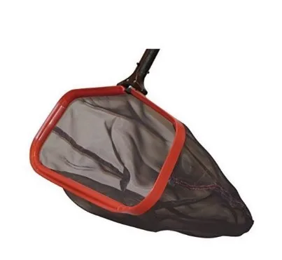 Professional Grade Heavy Duty Pool Leaf Skimmer Net Rake w/Aluminum Frame & Deep Durable Nylon Net pool accessories