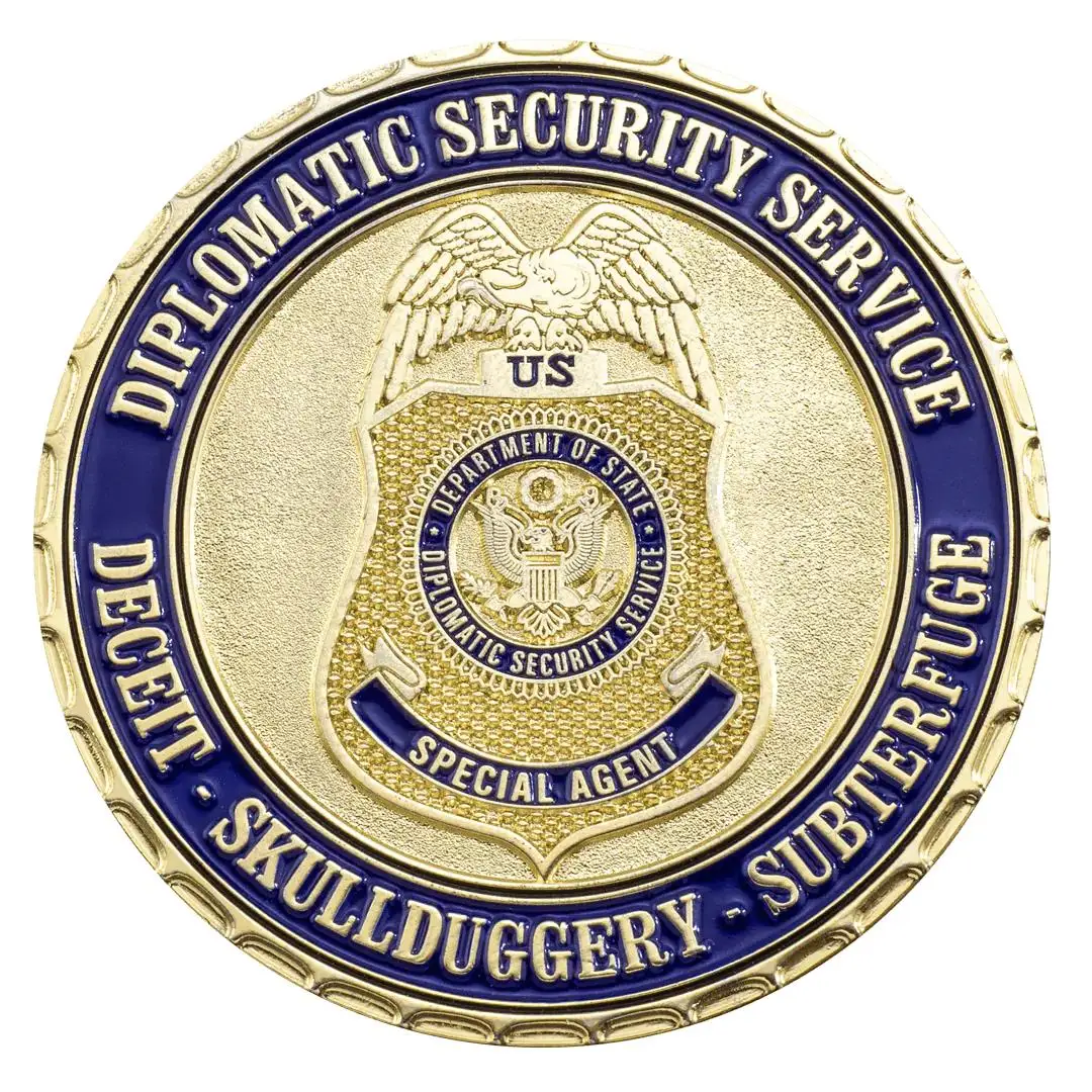 Los Angeles Fraud Task Force United States Secret Service Challenge Coin USSS LASD USPIS DEA HSI FBI DMVINV Challenge Coin