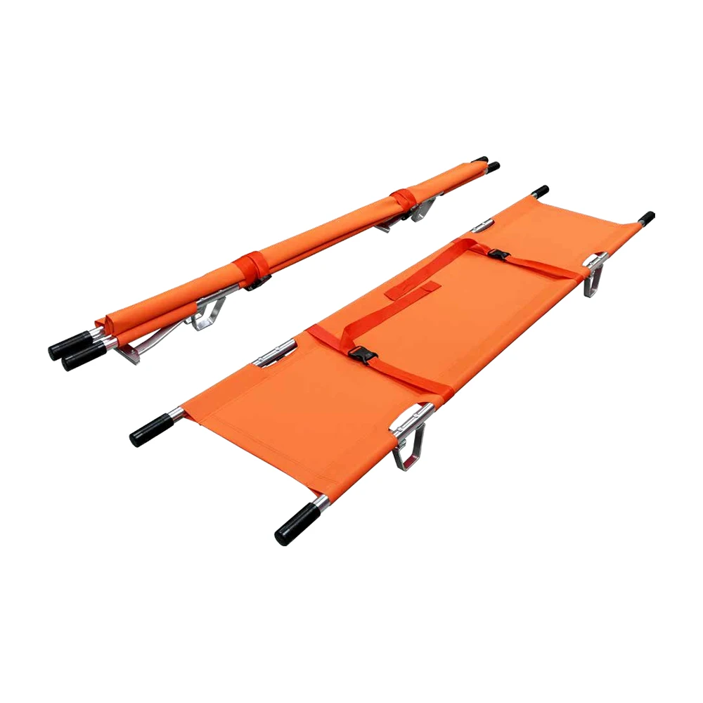 Emsrun 4 Tactical Medical Folding Emergency Rescue Tactical Folding Stretcher Medical Devices Ce Ambulance Stretcher 3 Years