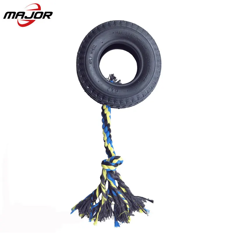 Завод сильный натуральный каучук кости и шин Форма прочный жевать собака укус игрушка