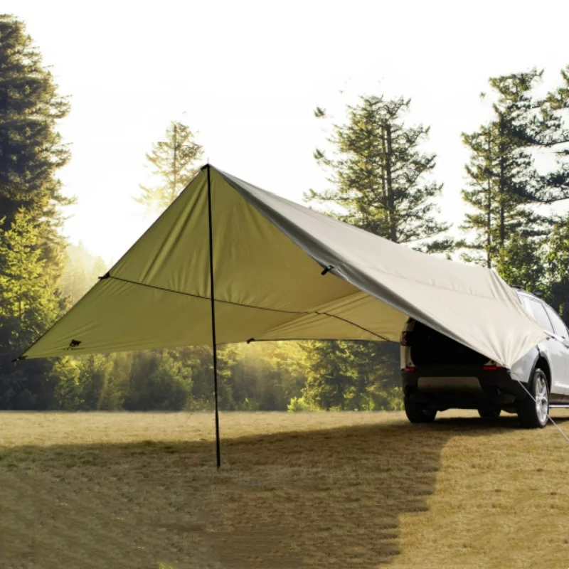 Ultra Light SUV  Car Side Awning Pole Outdoor Camping Tent Travel For Sun Shelter Canopy