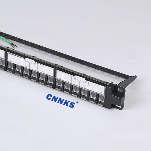 19inch 1U S/FTP shielded 24 port blank patch panel