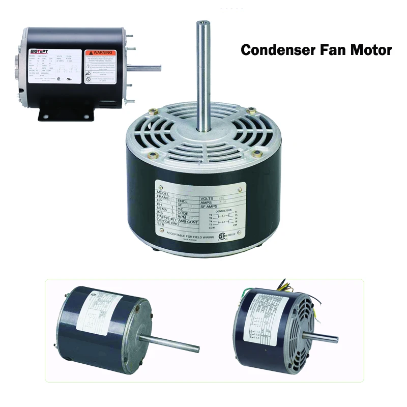 OEM Upgraded 208-230v ECM universal condenser fan motors 1/5 hp