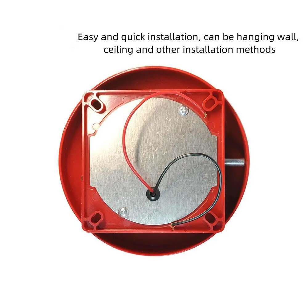 Fire alarm system Electric School Bell  automatic horing siren fire alarm bell