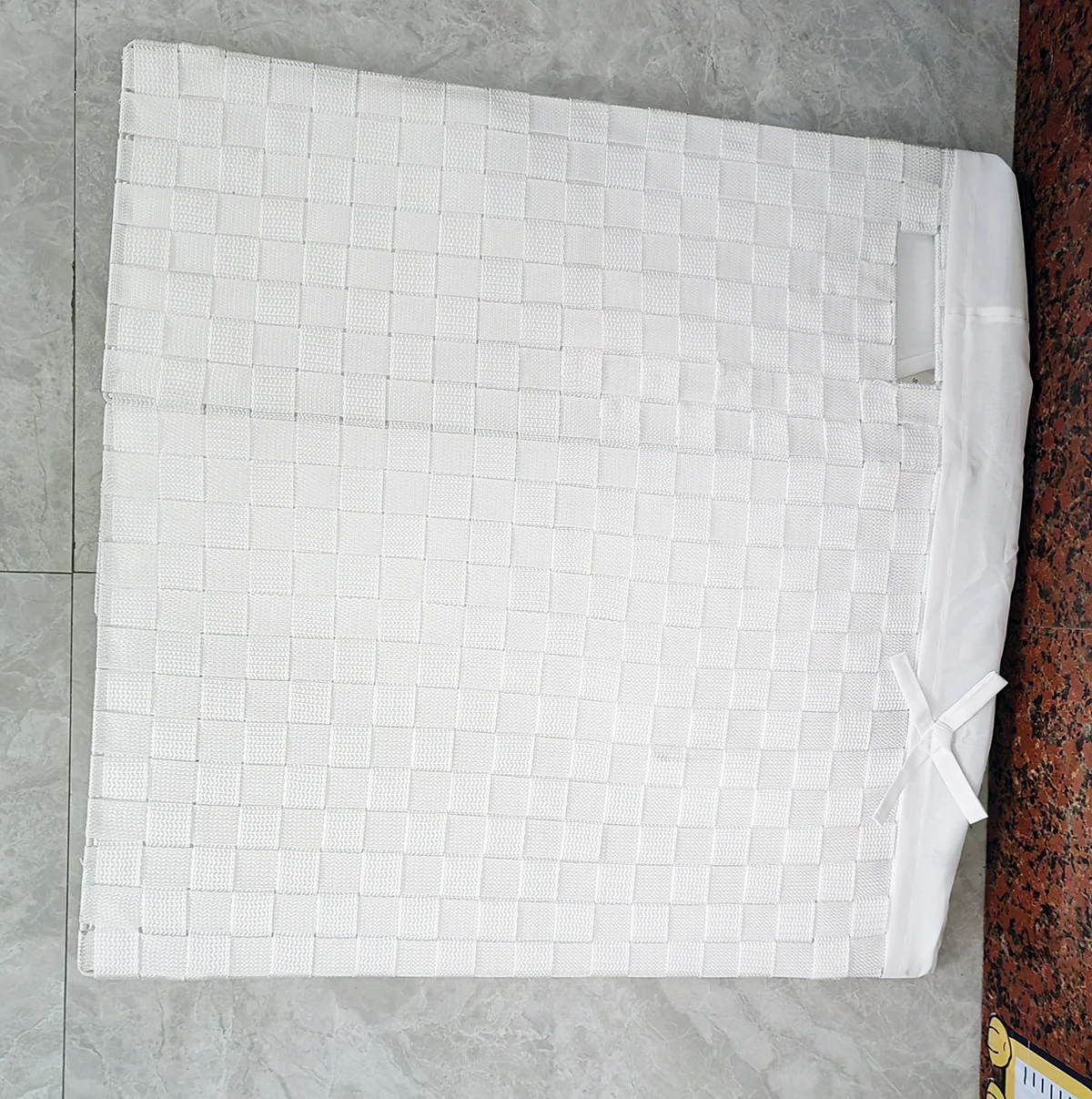 Portable clothing collapsible laundry storage box organizer large capacity foldable hamper laundry basket with handle