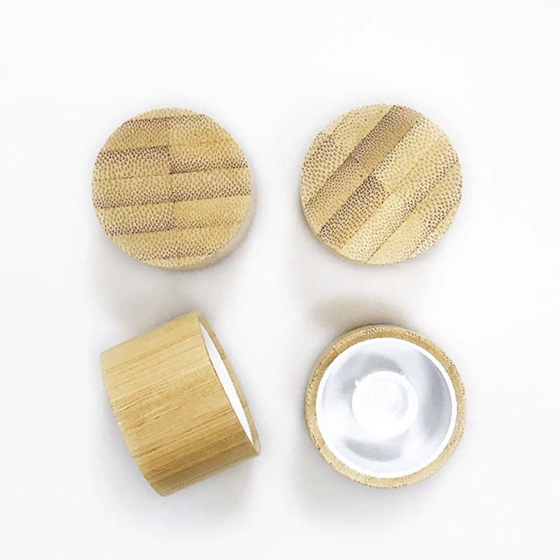 50g 60g 80g 100g 120g Empty Hand Cream Tube Bamboo Wood Cover Plastic Cosmetic Packaging Tube for Lotion Cream Shampoo