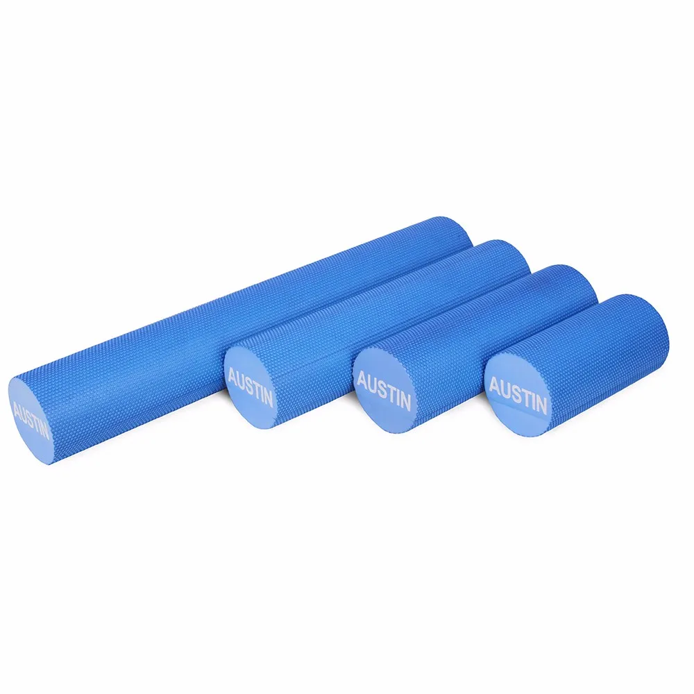 Best selling 30cm 60cm 90cm Fitness Equipment PE Foam Roller Pilates Fitness Gym Exercises Massage Roller
