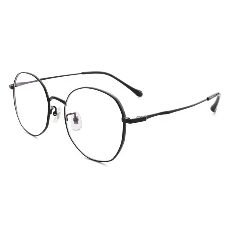 Aochi Top Quality Optical Titanium Glasses Woman Alloy Eyeglasses Frame For Men