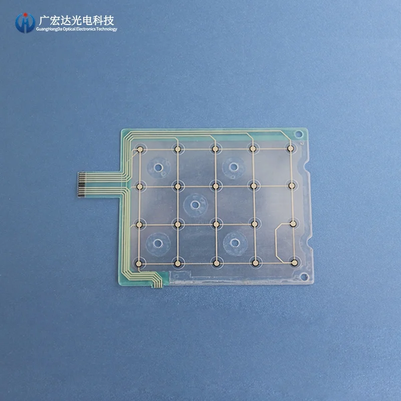 Good Quality For Touch Screen Membrane Switch Keypad With Overlay Graphic Design