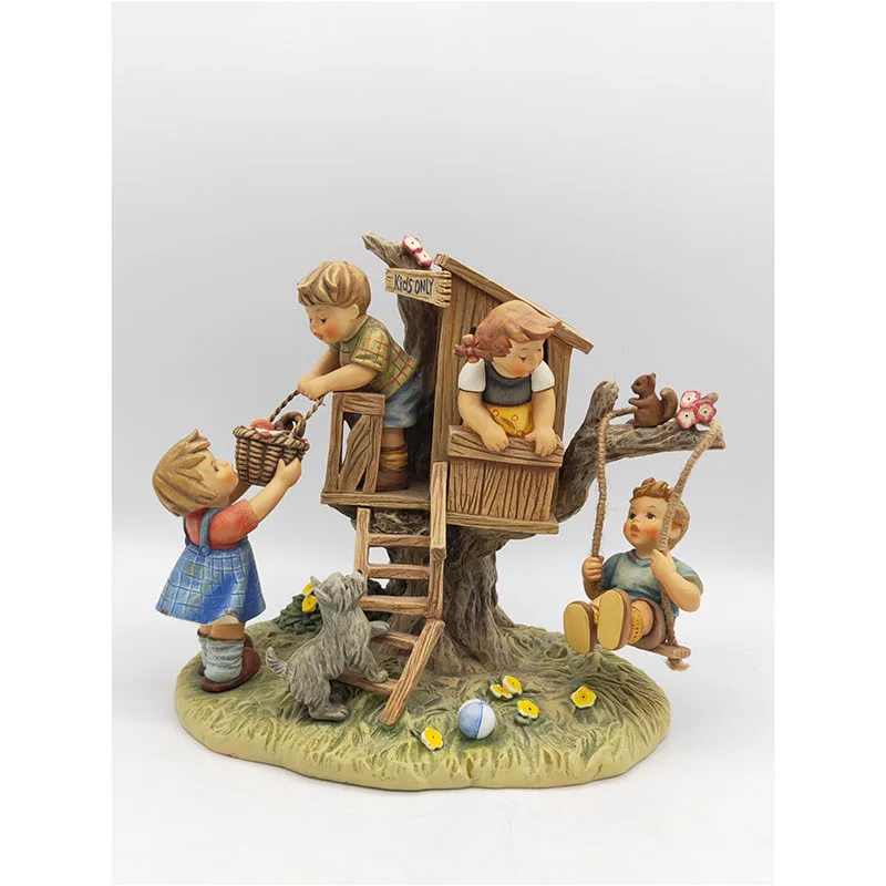 
High Quality Popular Miniature Garden Kit Resin Craft Desktop Outdoor Decor Resin Figure 