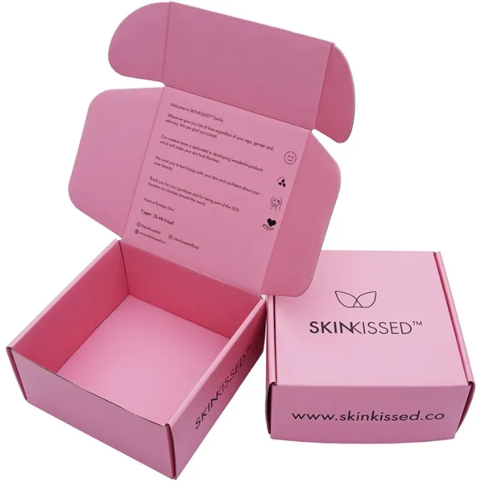 2022 popular disposable reasonable price mailing mailer gift box packaging