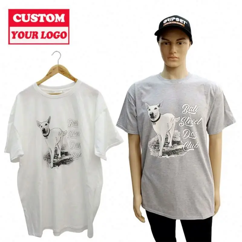 Wholesale  Custom T Shirt Printing 100% Cotton Mens T Shirts  Blank T Shirt