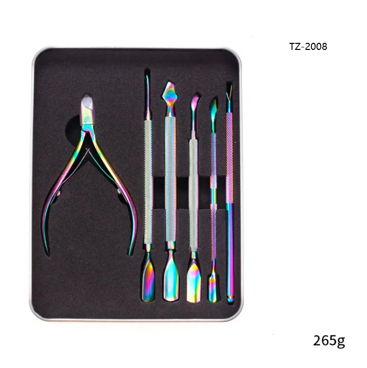 Lanbiao Manufacturer Direct Sales High Quality Custom Design Manicure Pedicure  nail scissor pusher Tools