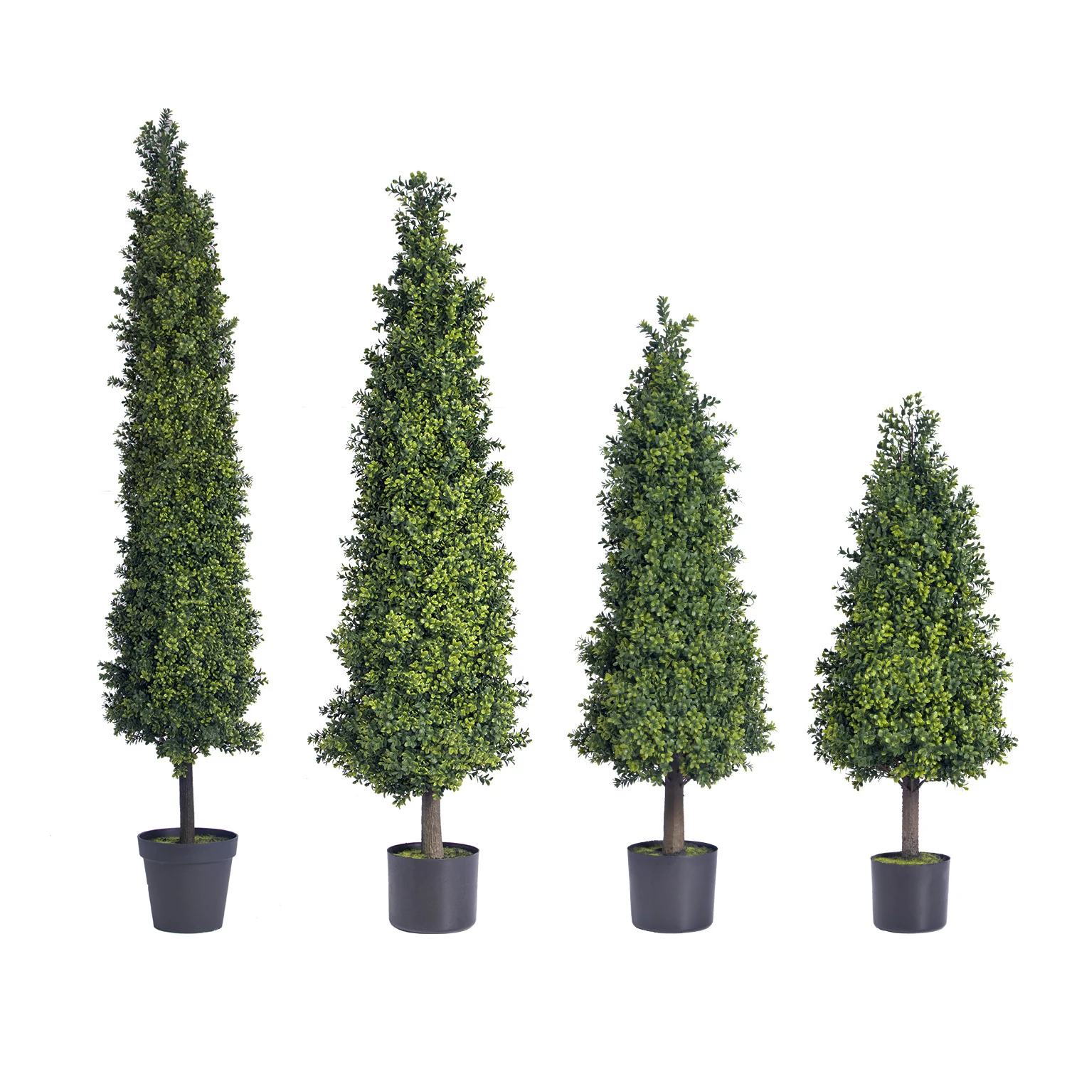 PZ-1-131 Garden Supplies Customized Lasting Evergreen Artificial Boxwood Topiary Tree for Indoor Front Porch Office Decor