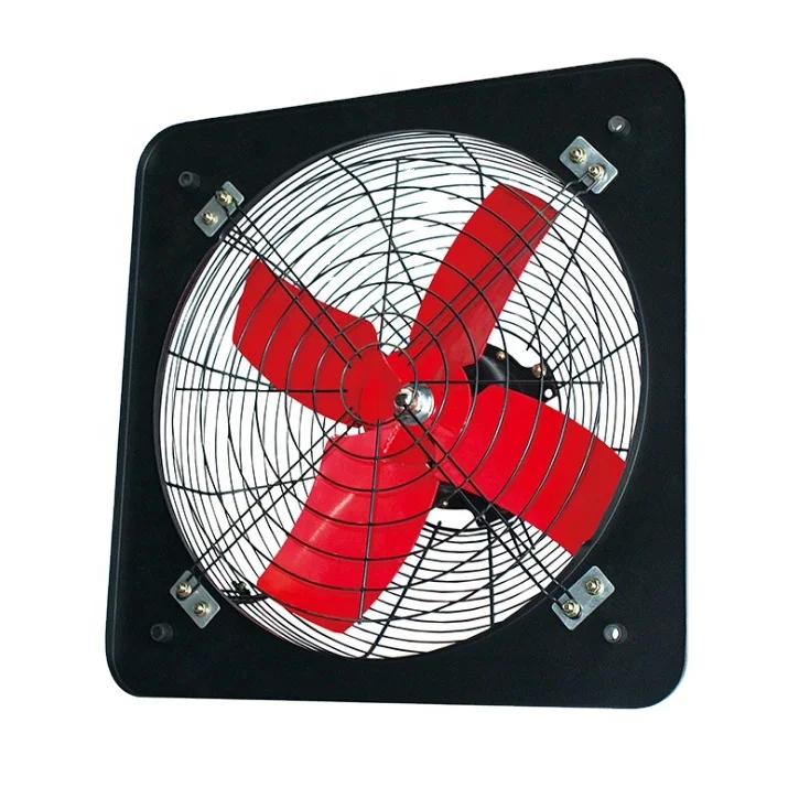 Yuton FC series Low Noise Industrial Exhaust Fan With or without shutter kitchen bathroom Axial flow blower