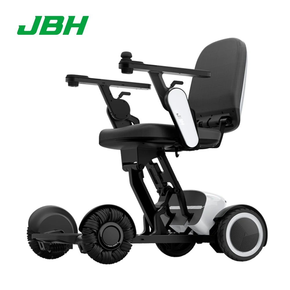 Portable popular 4 Wheel Foldable Electric wheelchair Scooters for travel