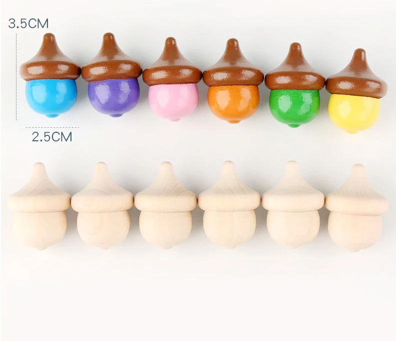 Custom Logo Shape Spinning Top Beech Wooden Toys Wooden Spinner Top Kids Toys