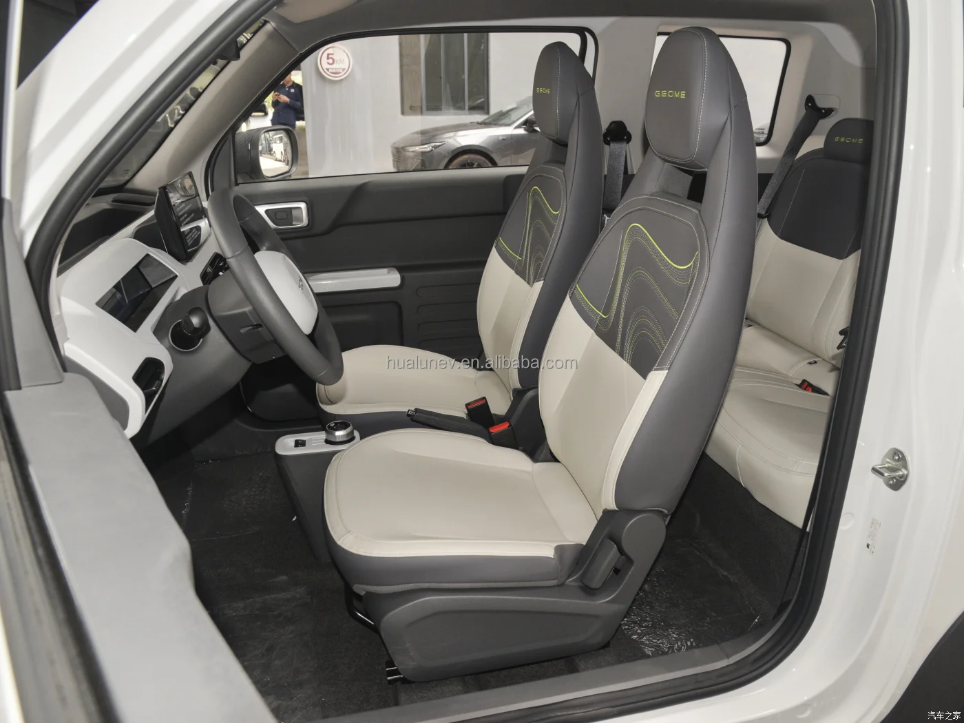 Geely Geometry O 200GC/GC + электрический автомобиль Модный милый Panda Mini auto electrico 4 местный Электрический мини-автомобиль сделано в Китае